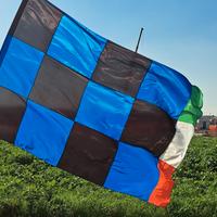 Bandiera Inter 320x210 Campioni D'italia 21° Scude