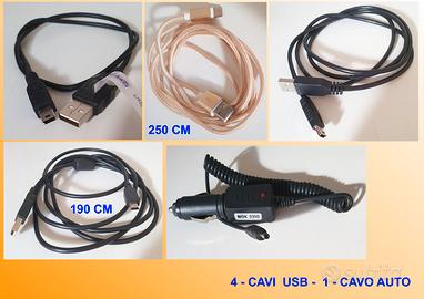 5 - Cavi cellulari usb e auto