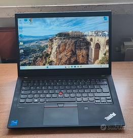 Notebook ThinkPad T14 i7 11a Ram 16Gb SSD 512Gb