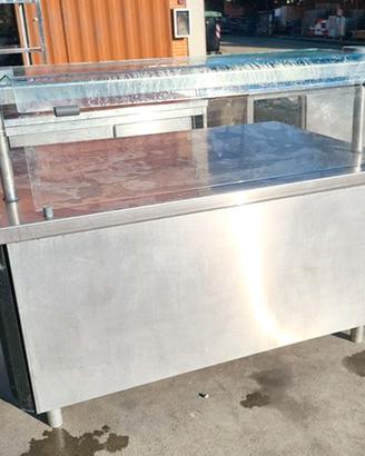 modulo inox con vetrata usato