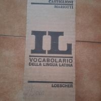 Vocabolario della lingua Latina