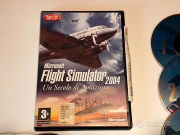 Microsoft Flight Simulator 2004 + 4 Cd's