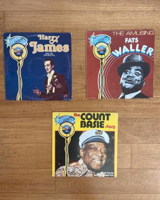 Lotto 3 Vinili LP Jazz - Fats Waller / Count Basie