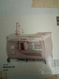 Lettino da campeggio box baby center Hauck giraffe