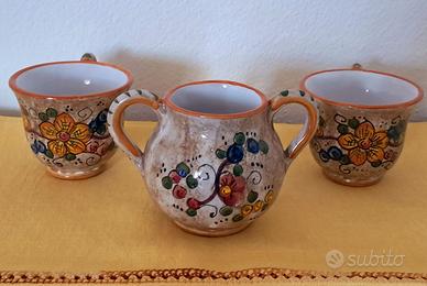 Set in ceramica Italiana