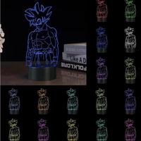 Lampada 3D Creative Visualization goku