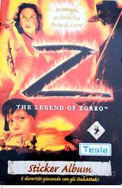 Album figurine the legend of zorro 2005 tesla