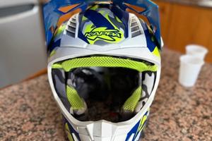 Casco Moto Cross Enduro Kappa KV-39 army