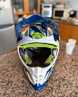 Casco Moto Cross Enduro Kappa KV-39 army