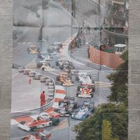 Poster Autosprint 1977 Formula 1 Montecarlo
