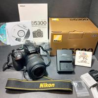 Fotocamera Nikon D5300 kit + zoom Nikon AFS 18 55