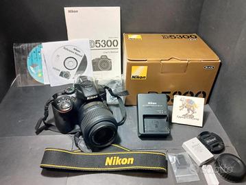 Fotocamera Nikon D5300 kit + zoom Nikon AFS 18 55