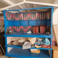 2 Casette  in legno per allestimento