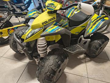Quad elettrico peg Perego Polaris outlaw