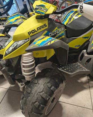 Quad elettrico peg Perego Polaris outlaw