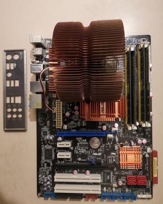 Scheda madre ASUS P5K PRO+E8400 3.00GHz + 4GB DDR2