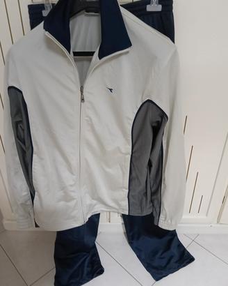 tuta sportiva completa uomo Diadora originale 52