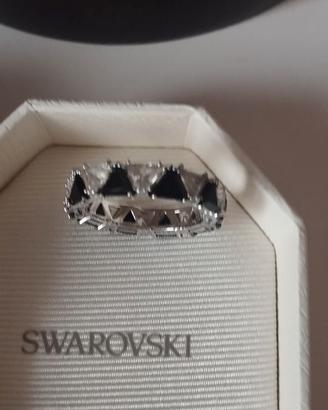 Anello cocktail Ortyx Taglio triangolo Nero Placca