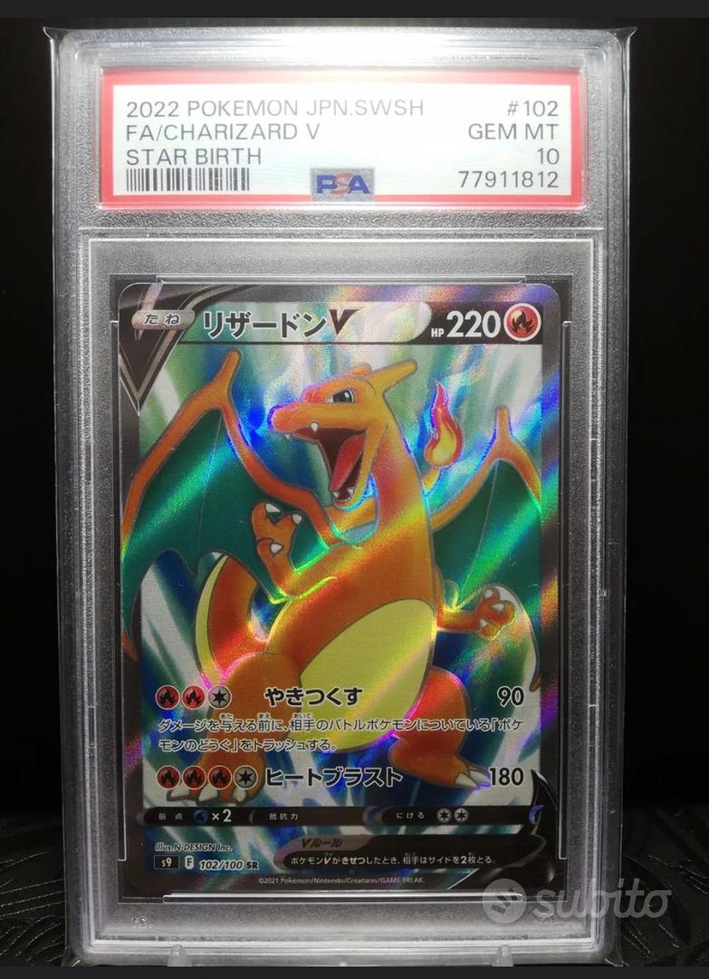 carta pokemon charizard V jap - Collezionismo In vendita a Torino