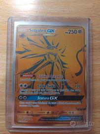 carta Pokèmon,Solgaleo GX,anno 2019.