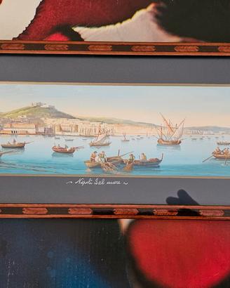 Quadro golfo di Napoli