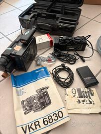 Videocamera Philips VKR 6830 Vintage + Scontrino