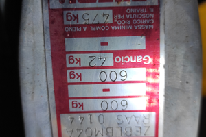 Elleby 600 moto gommone