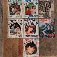 Ragazza in 7 fotoromanzi fine anni 70