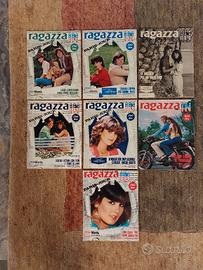 Ragazza in 7 fotoromanzi fine anni 70