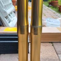 Tubi supporto forcella esterno per Honda CB600F Ho