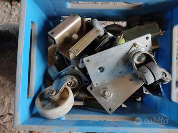 Ruote routine per costruire carrelli pianali