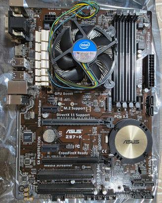 PC Intel i5-ASUS Z97-8GB RAM-R7 265-600W maniacale