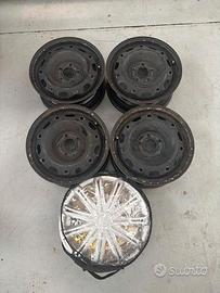 4 Cerchi VW polo usati da 14 pollici