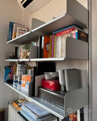 libreria kriptonite k1 alluminio design