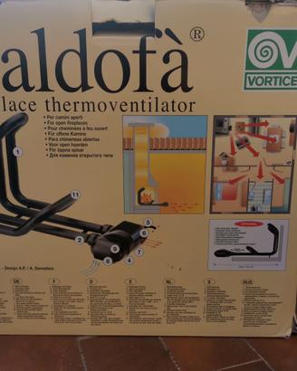 Vortice Caldofà termoventilatore caminetto