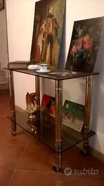 Carrello con vetri (adatto per carichi pesanti)