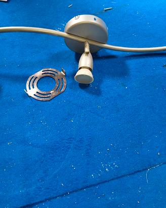 Lampadario a sospensione con 3 spot orientabili