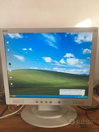 Tv monitor pc lcd 17" acer AL1712 retrogamming