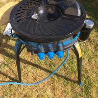 Barbecue portatile a gas da giardino