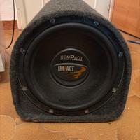 Subwoofer auto attivo Compact Impact
