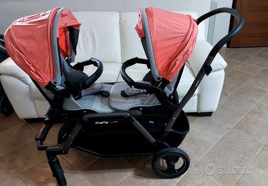Duette piroet passeggino gemellare 
