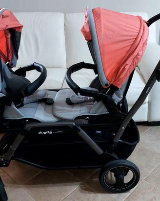 Duette piroet passeggino gemellare 