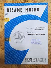 Spartito Bésame Mucho per Canto, Mandolino, Fisa