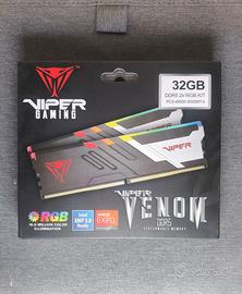 RAM DDR5 Patriot Viper RGB 32GB(2x16) 6000Mt/sCL30