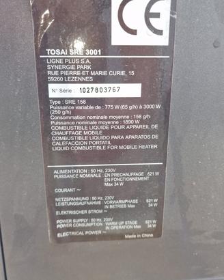 stufa a metanolo