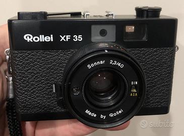 Rollei XF35 con ob. Sonnar 40mm splendida