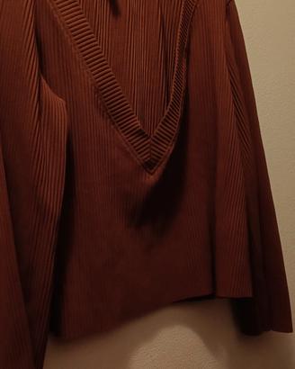 PIECES maglia donna marrone