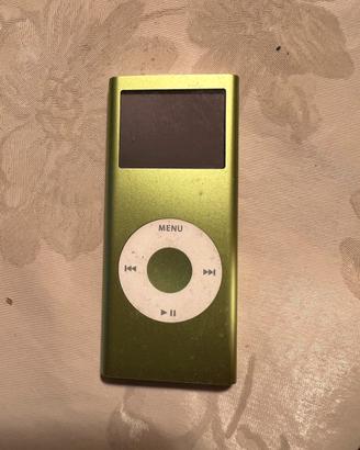 Apple Ipod nano 2 generazione verde 4GB guasto