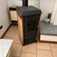 Stufa a legna inutilizzata