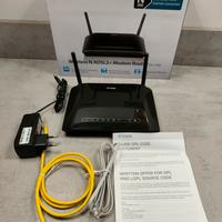 Modem router D-Link ADSL2+ Wireless N 300 Mbs